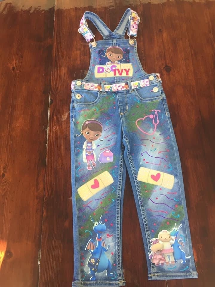 Girls Doc McStuffins factory Overalls