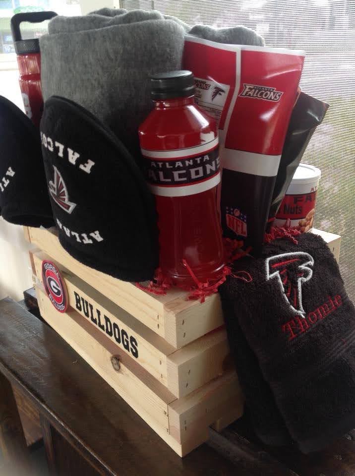 Go Falcons Gift Basket