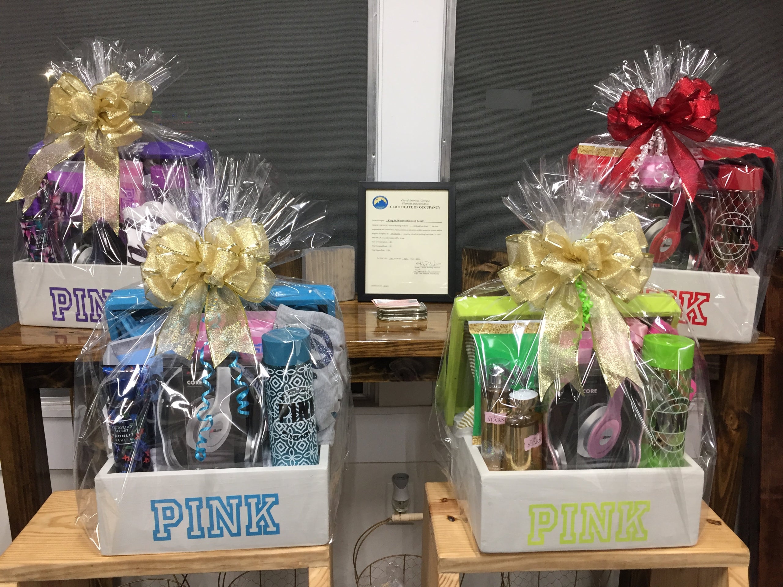 nike gift basket for him