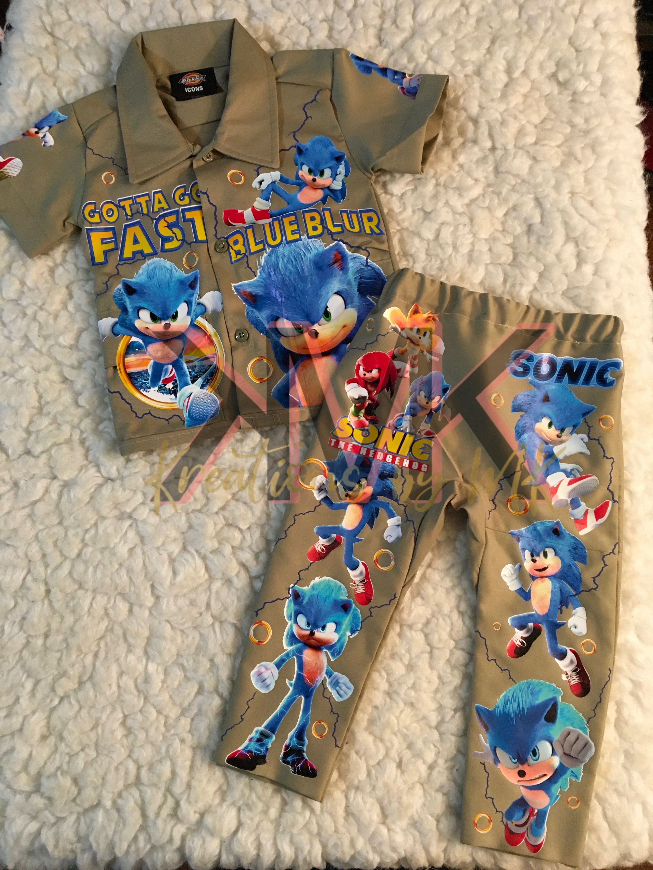 Sonic The Hedgehog Dickie Set Kreations by MK