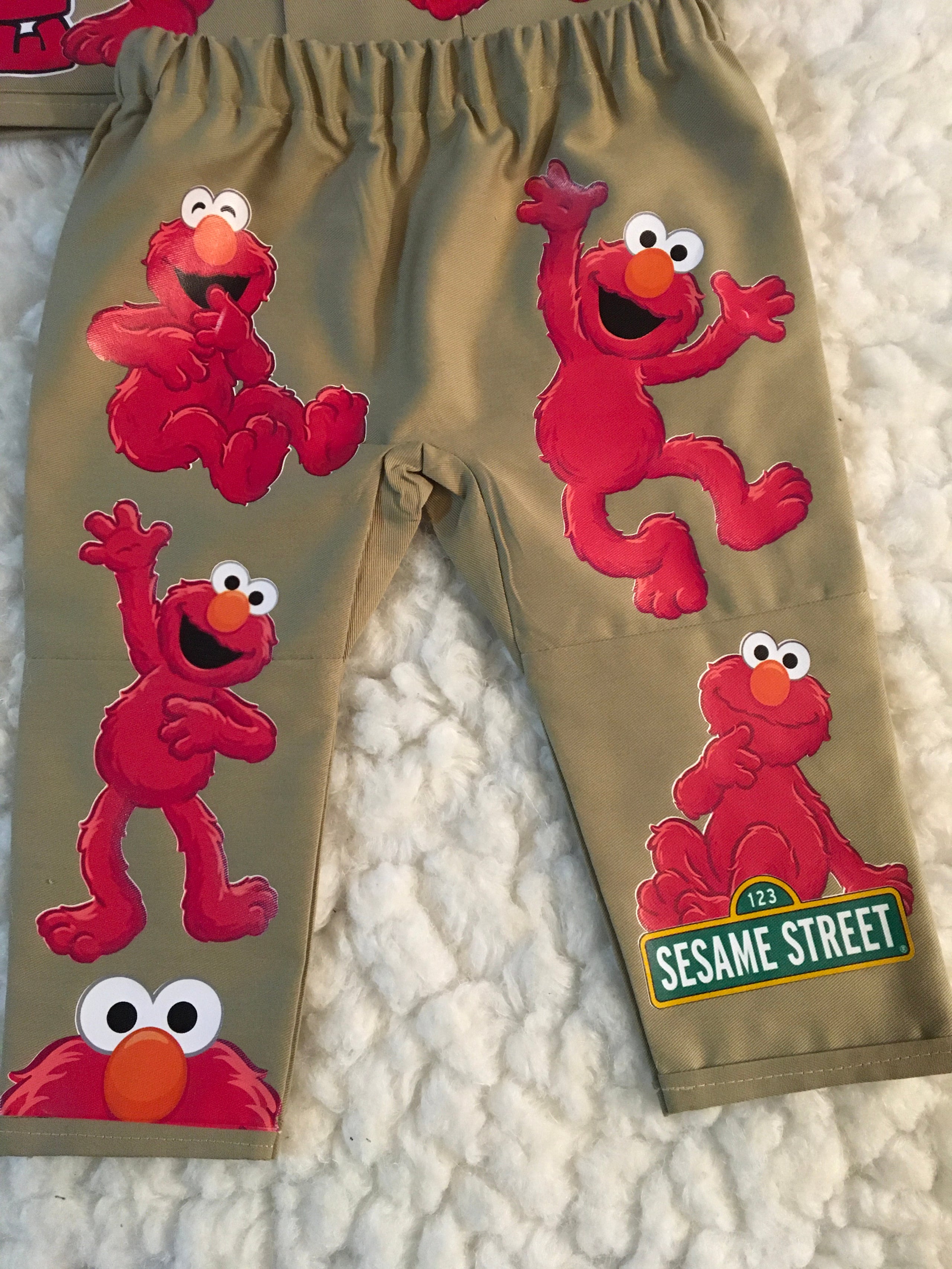 Elmo 2pc Dickie Set Kreations by MK