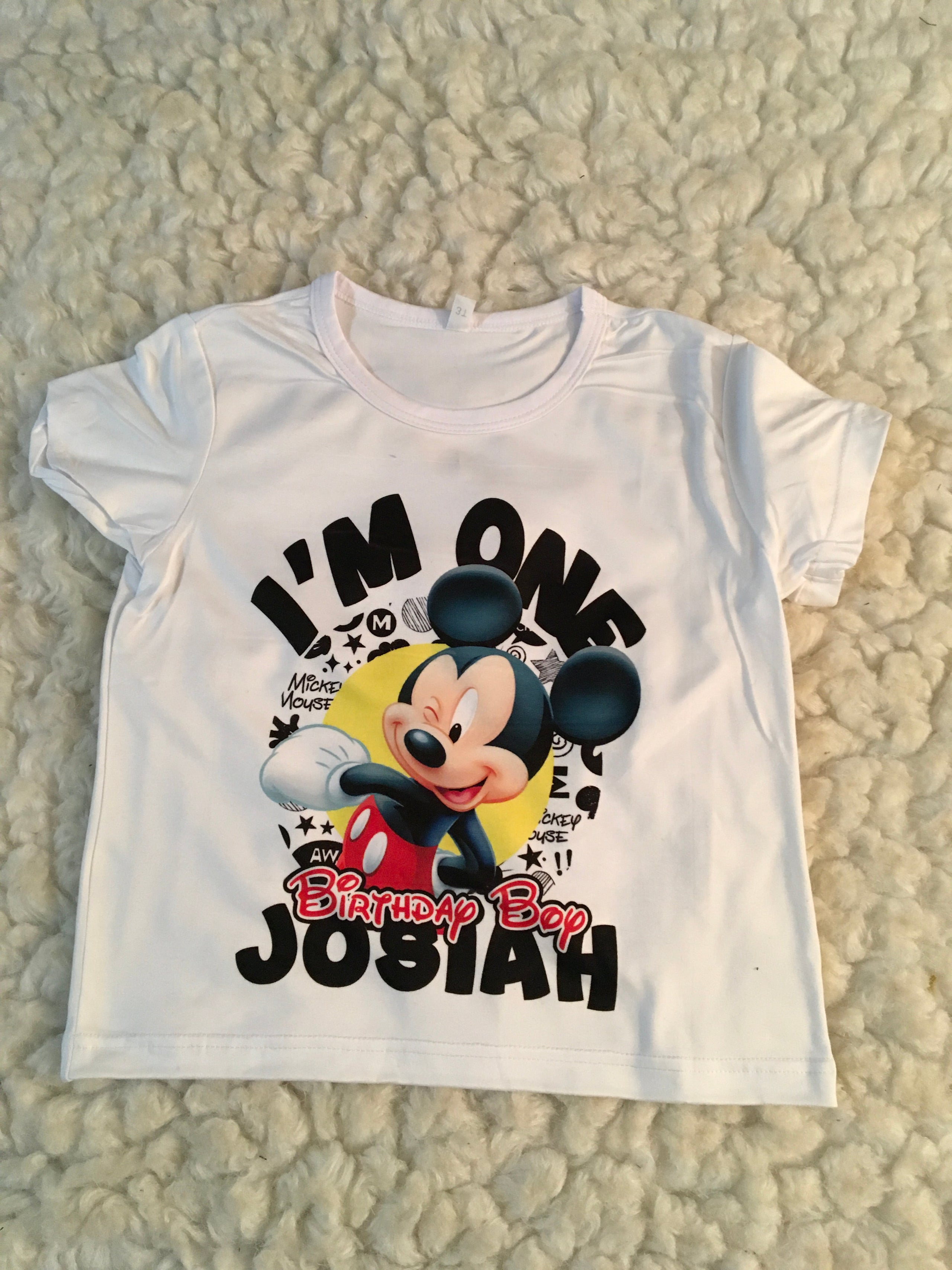 Mickey Mouse 2pc Dickie Set | Kreations by MK